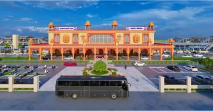 Alwar Railway Station redevelopment design under the Amrit Bharat Station Scheme.