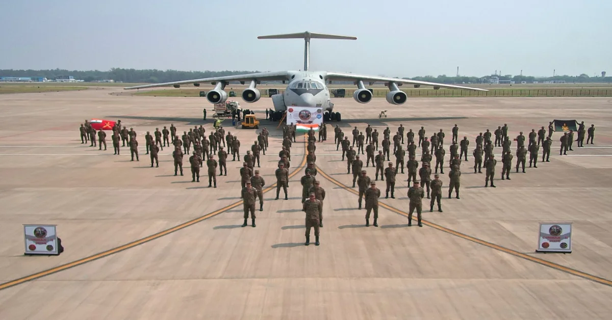 CINBAX-II 2026 joint military exercise training scene