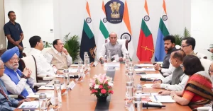 Crude oil and gas stock review meeting chaired by Rajnath Singh