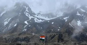 Lipulekh Pass route area in Uttarakhand where road development works are underway for Kailash Mansarovar Yatra connectivity