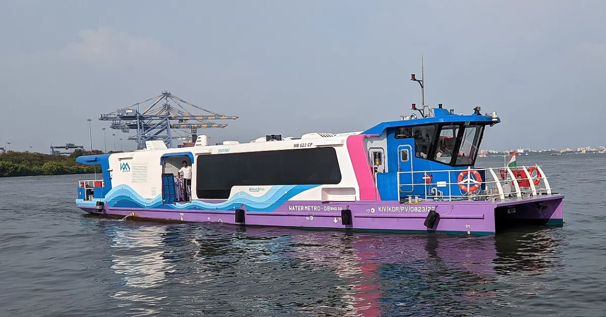 Guwahati and other Phase I cities shown in Water Metro rollout infographic