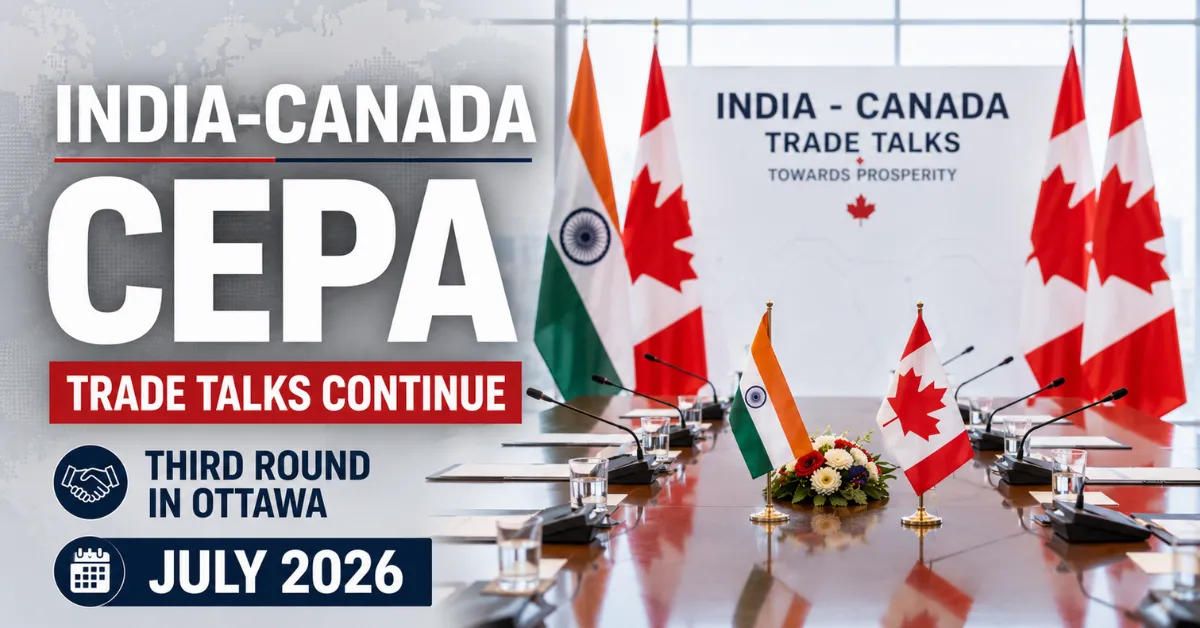 India and Canada CEPA featured newsroom image during bilateral trade negotiations