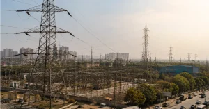 Peak Power Demand supported by electricity grid infrastructure in India