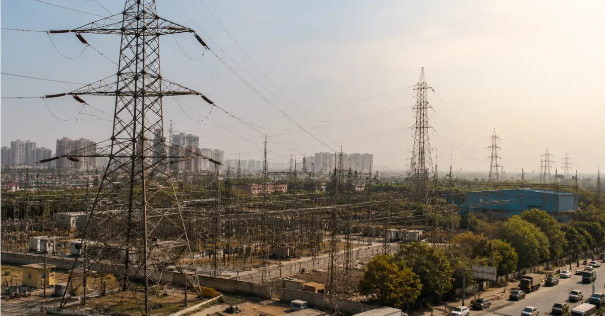 Peak Power Demand supported by electricity grid infrastructure in India