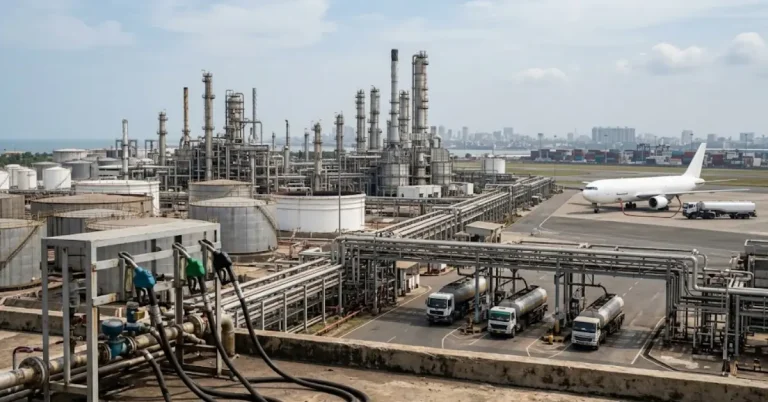 Export levies on petrol, diesel and ATF represented through petroleum refinery and fuel infrastructure