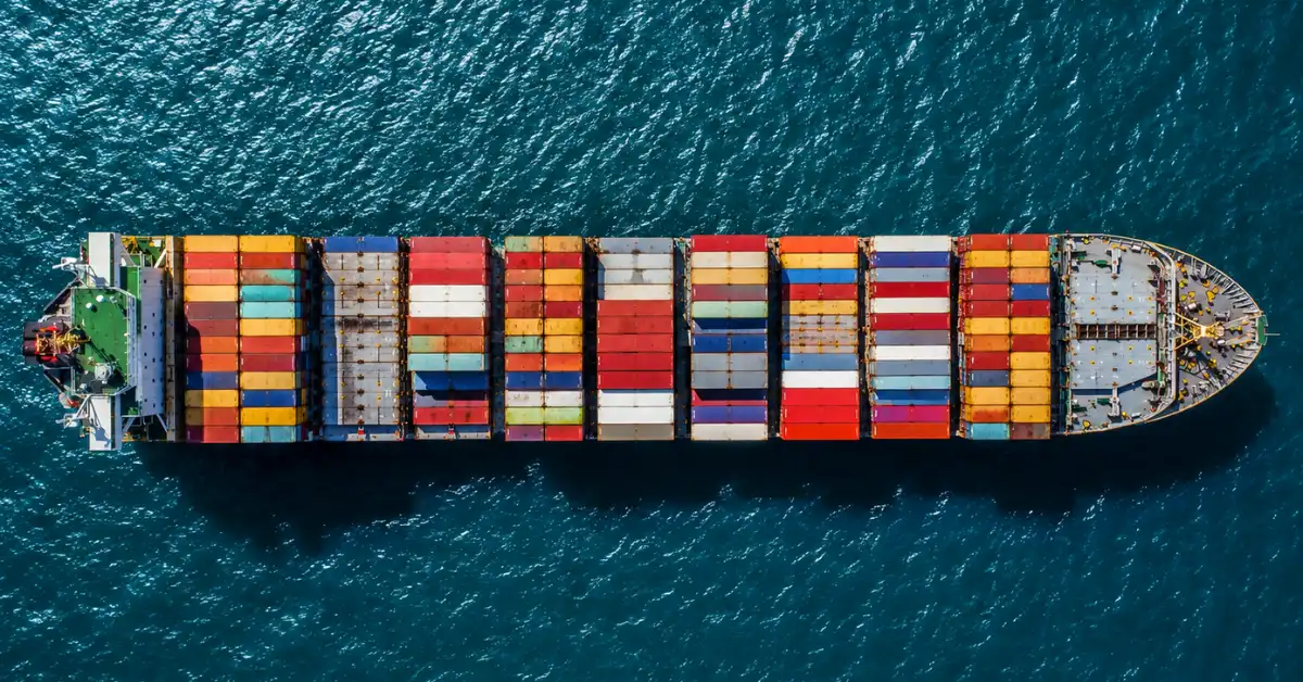 Cargo ship representing India’s merchandise exports and global trade ecosystem.