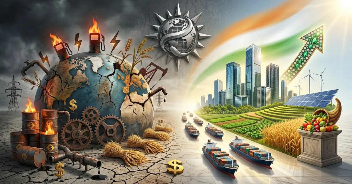 India growth outlook in WEF survey