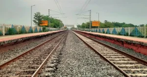 Railway corridor representing the Kiul-Jhajha Third Line Project