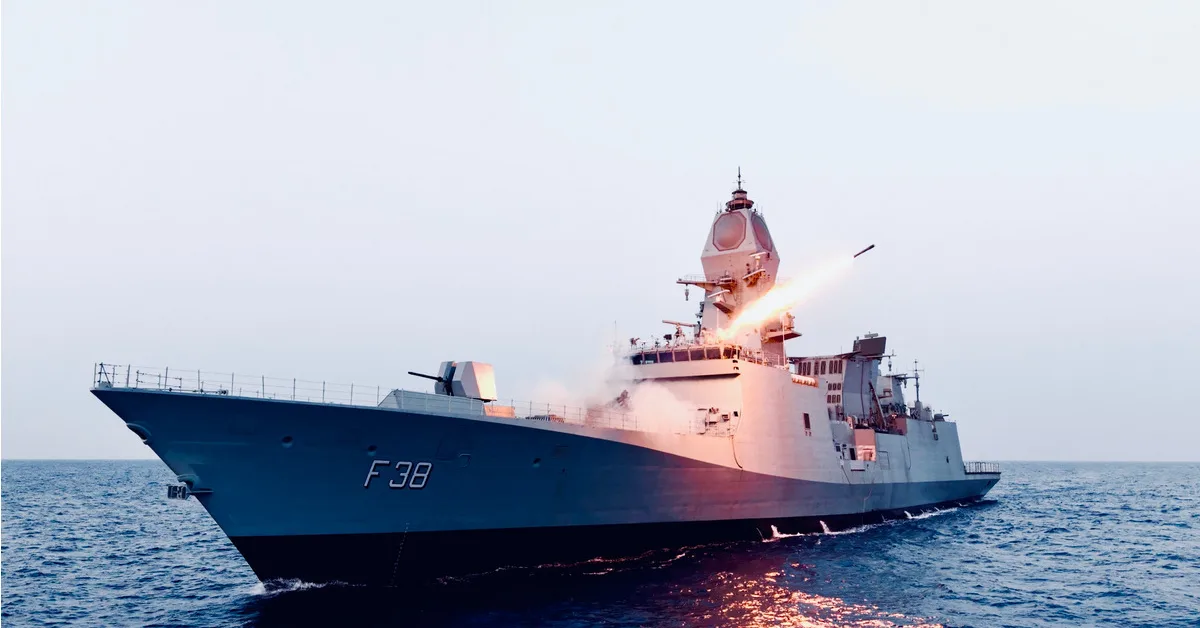 Mahendragiri stealth frigate of Indian Navy