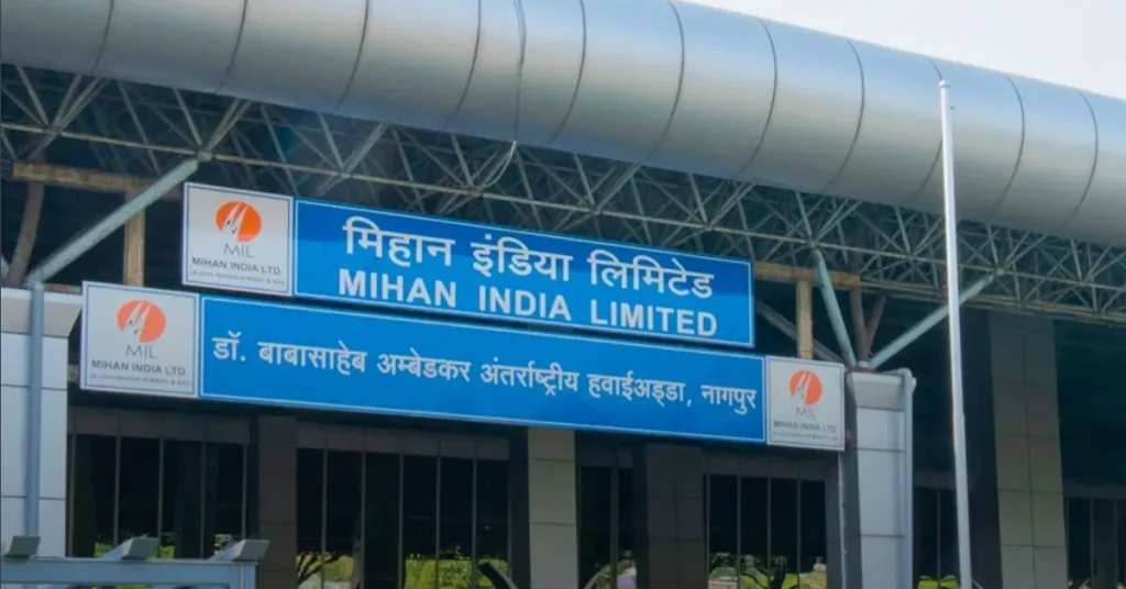 Nagpur International Airport terminal infrastructure under MIHAN India Limited