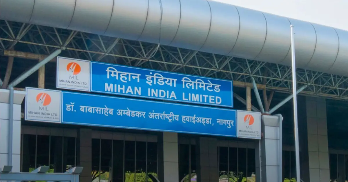 Nagpur International Airport terminal infrastructure under MIHAN India Limited