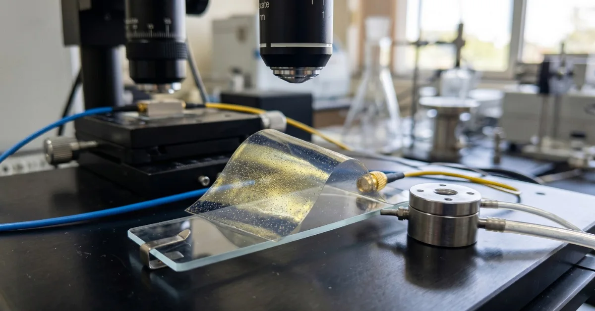 Nano-Gold Thin Film research for wearable electronics in a laboratory setting