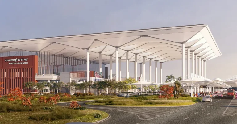 Noida International Airport terminal ahead of commercial operations in 2026