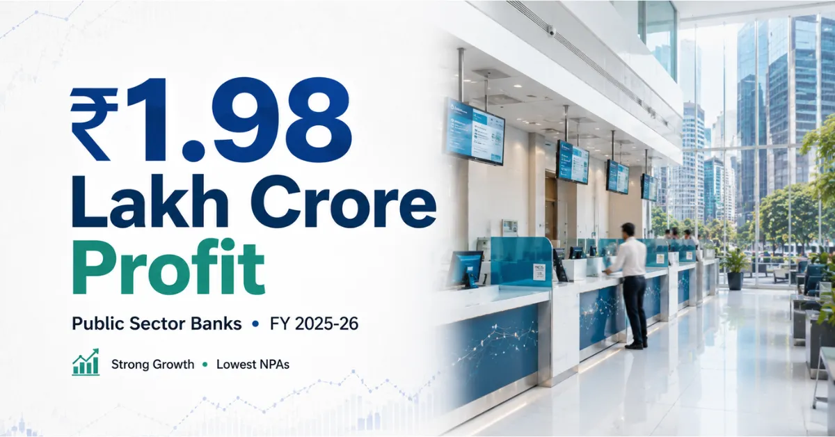 Public Sector Banks record profit featured image for FY 2025-26
