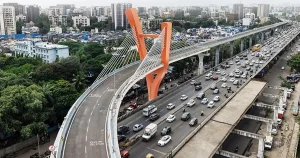 Santacruz Chembur Link Road Cable-Stayed Bridge in Mumbai