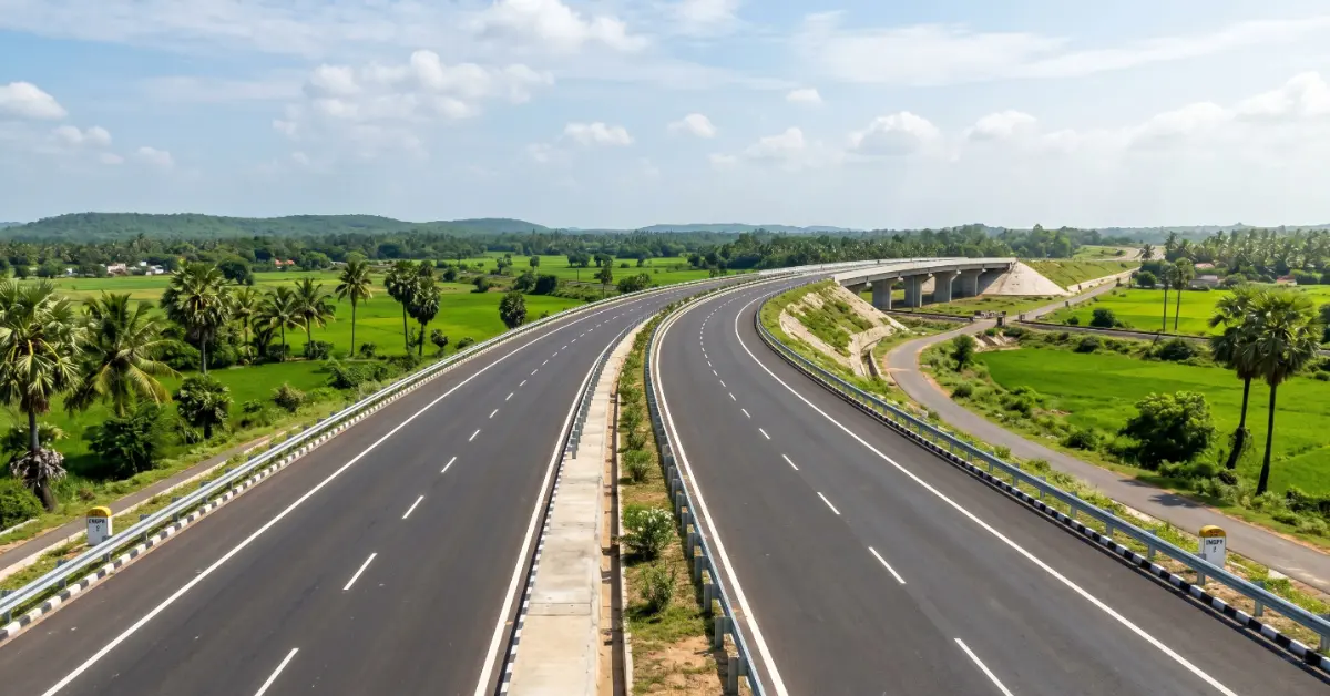 Thiruvarur Bypass four-lane highway project in Tamil Nadu