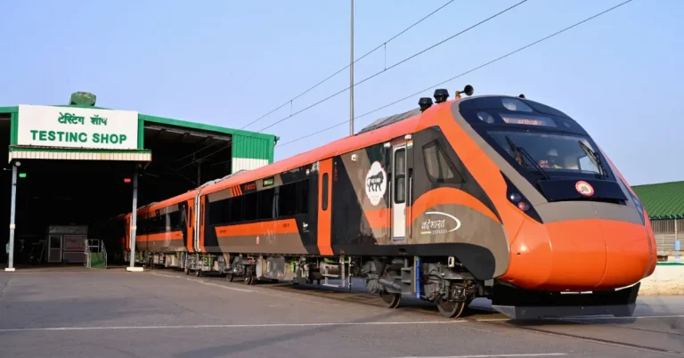 Modern Coach Factory rolling out Vande Bharat trainset in Raebareli
