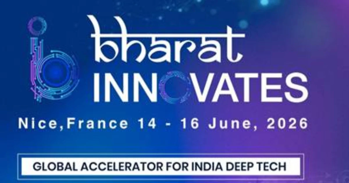 Bharat Innovates 2026 event in Nice, France