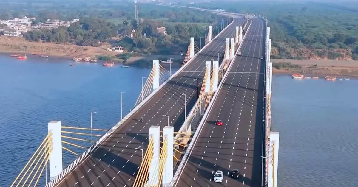 Bharatmala expressway infrastructure in Gujarat