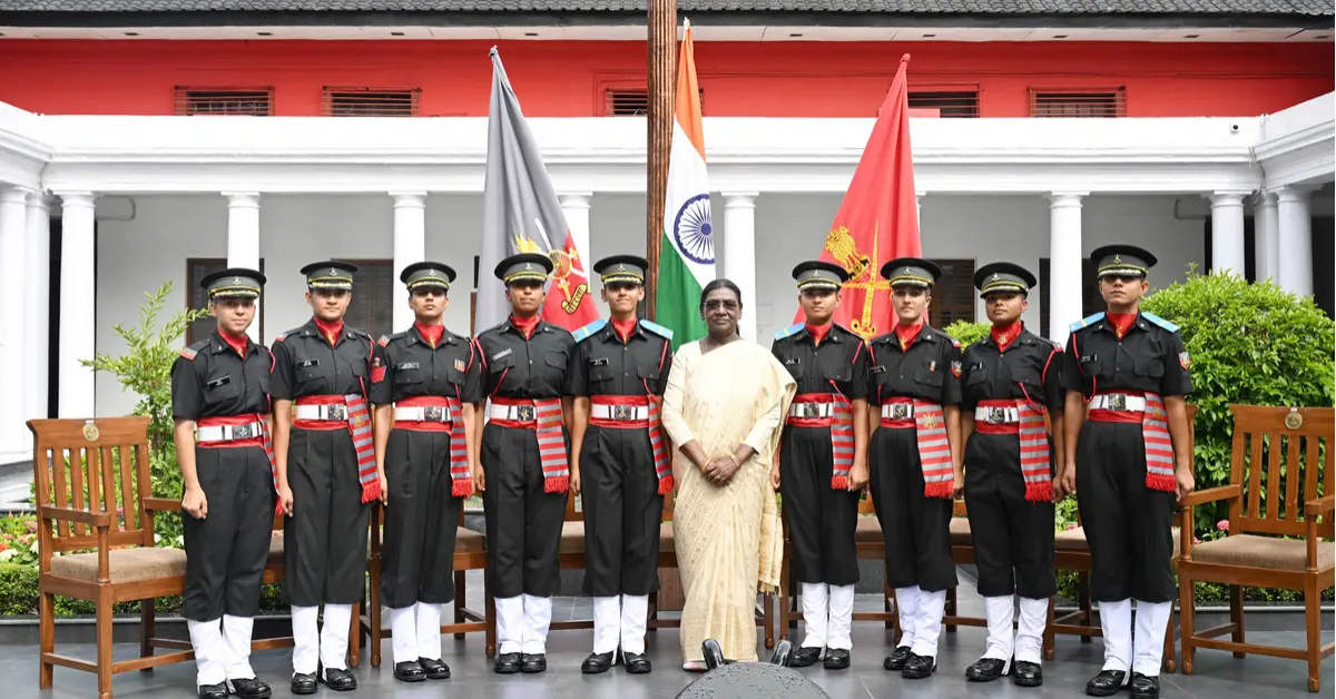 women cadets trained at NDA after commissioning into the Indian Army at IMA Dehradun