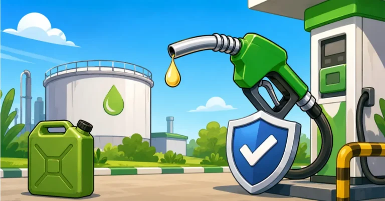 Diesel Sale regulation at a fuel retail outlet in India
