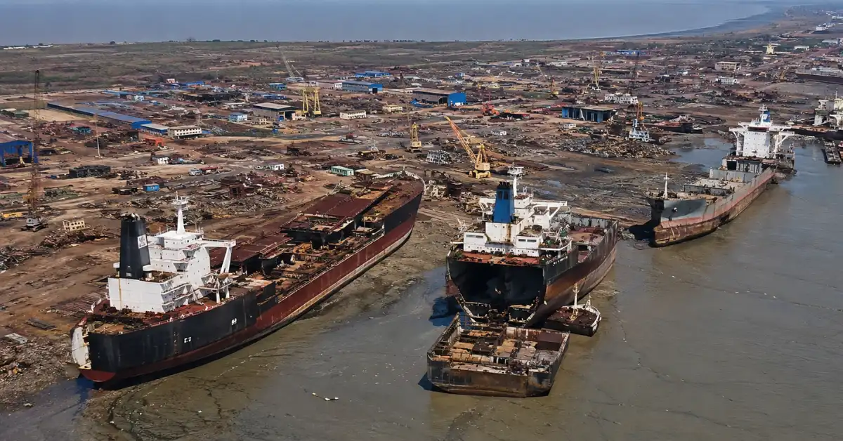 India's ship recycling ecosystem at Alang supporting global recycling leadership