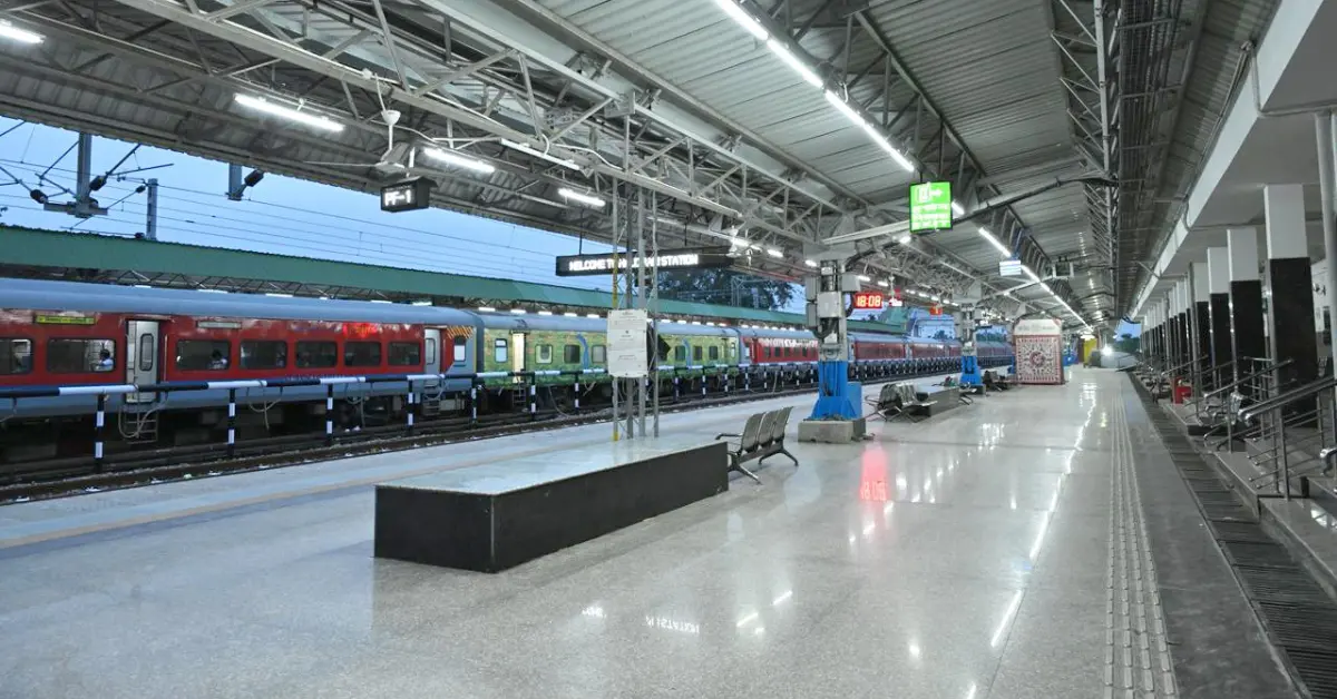 Indian Railways station infrastructure ahead of nationwide fire safety audits