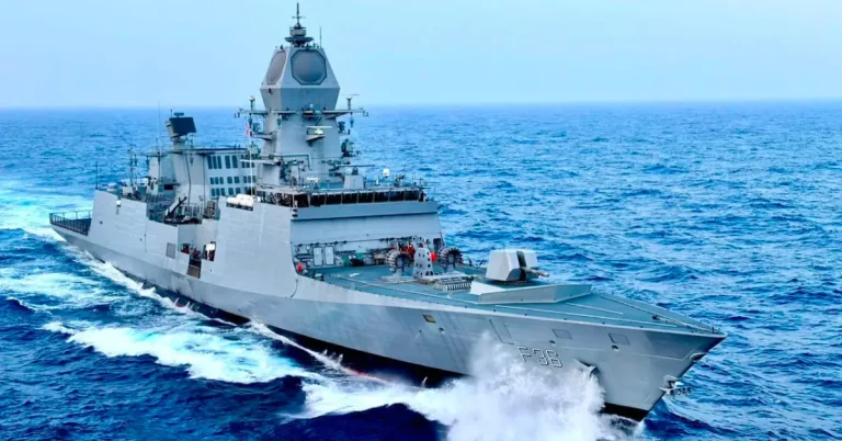INS Dunagiri commissioned into the Indian Navy