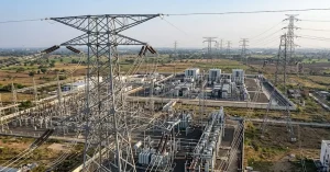 Inter-State Transmission System infrastructure including high-voltage transmission lines and substations
