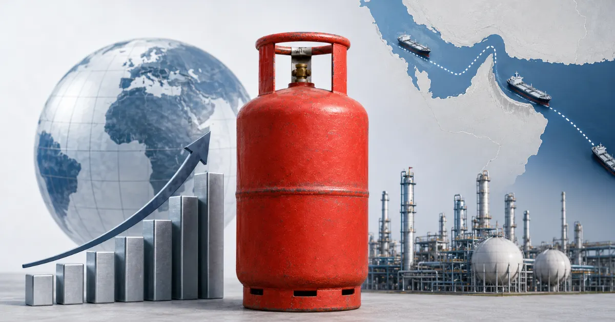 LPG price hike in India amid global supply disruption and rising international costs