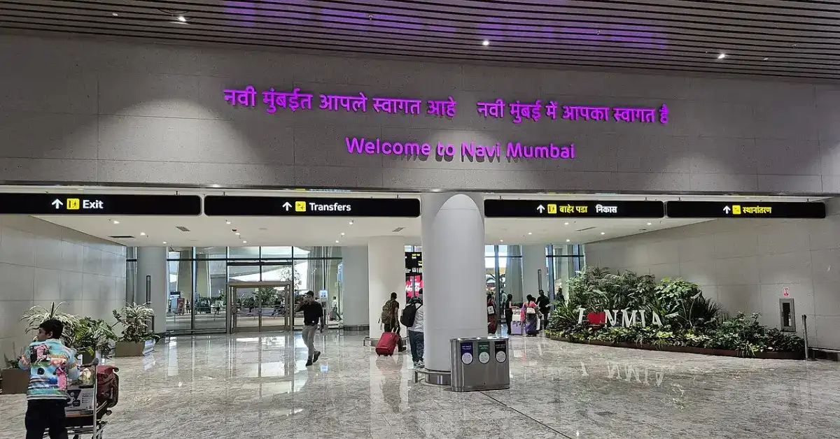 Navi Mumbai International Airport terminal interior