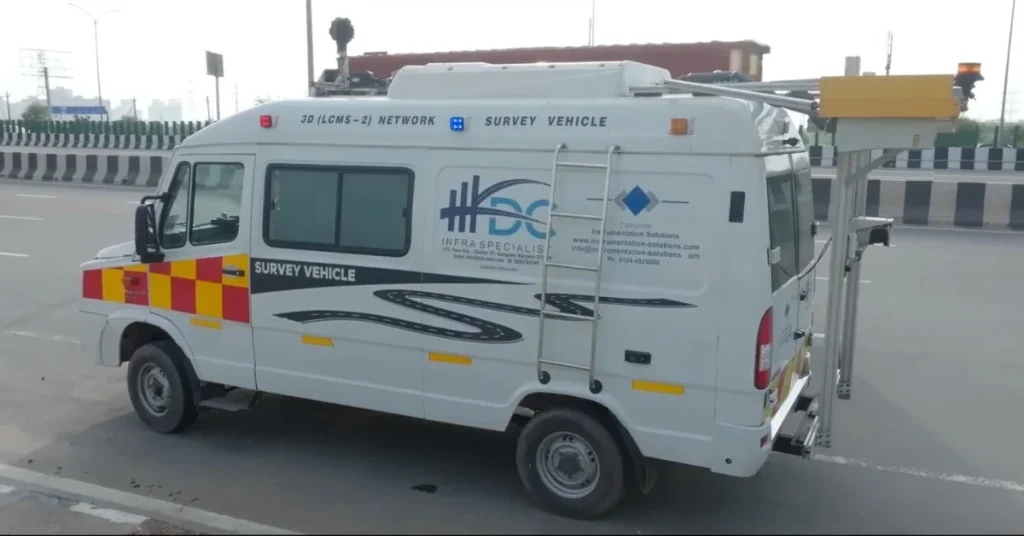 From 80 km to 300 km a day: How AI-powered Network Survey Vehicles are changing National Highway maintenance in India 8 Network Survey Vehicles infographic showing National Highway monitoring
