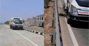 NHAI mechanized highway maintenance vehicle deployed on National Highway