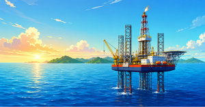 Offshore drilling platform linked to Oil India's Andaman gas exploration programme