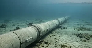 Realistic visualisation of Oman–Gujarat deep-sea pipeline under the Arabian Sea