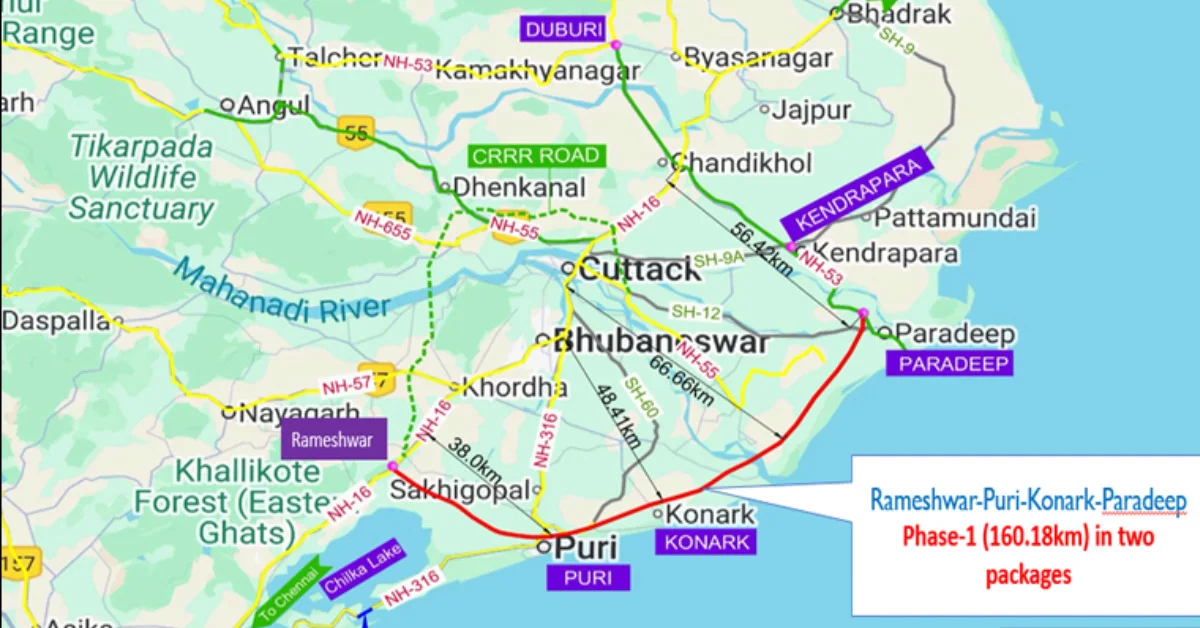 Rameshwar-Paradeep Coastal Highway