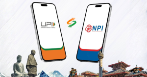 UPI-NPI link infographic showing India Nepal cross-border remittances