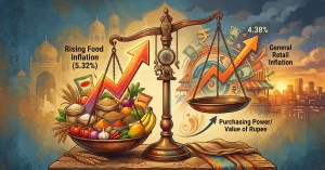 India’s retail inflation and food inflation figures for June 2026