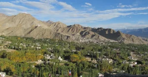 Leh Bypass highway corridor through high-altitude Ladakh terrain
