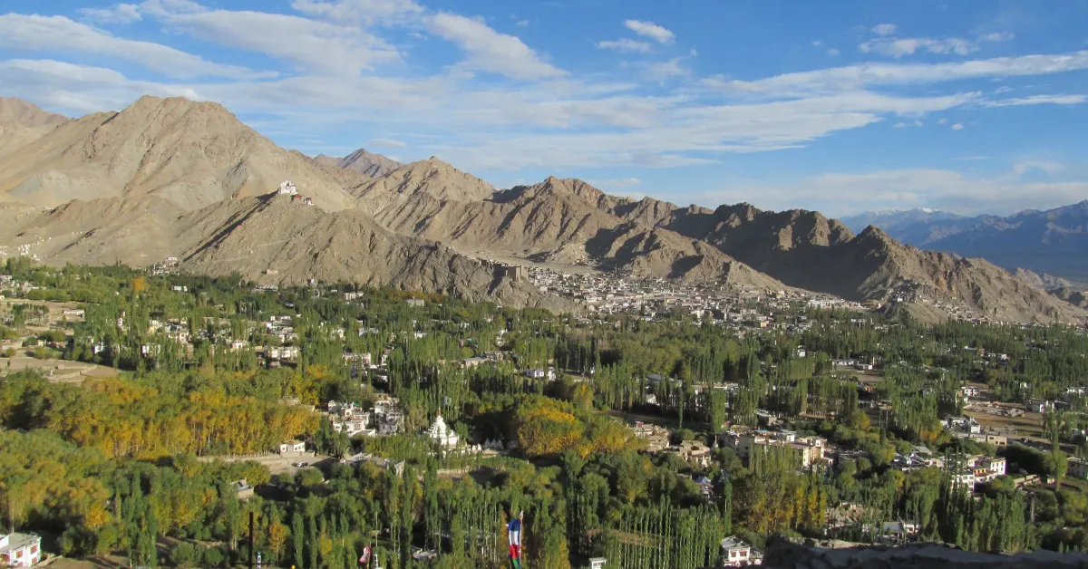 Leh Bypass highway corridor through high-altitude Ladakh terrain