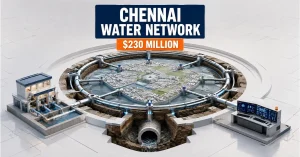 Chennai ring-main water network and sanitation infrastructure project