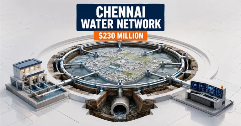 Chennai ring-main water network and sanitation infrastructure project