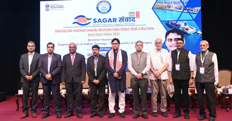 India shipping stakeholders at the Sagar Samvad meeting on merchant fleet expansion