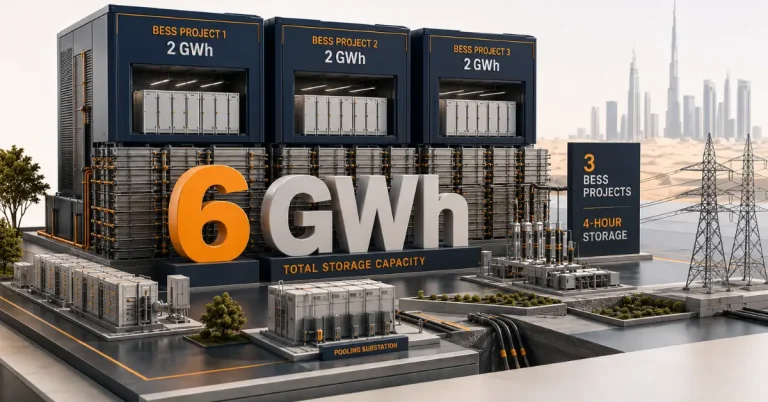 L&T Renewables 6 GWh BESS projects in the Middle East