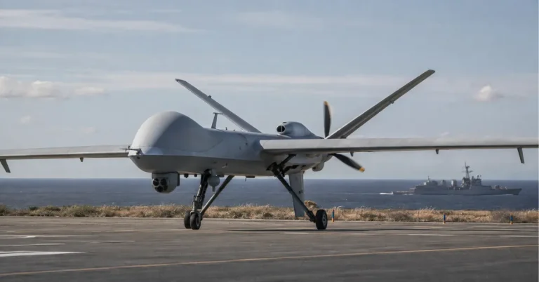 The Infra Post - India's Leading Infrastructure News Platform 32 MQ-9B Sea Guardian supporting Indian Navy maritime surveillance