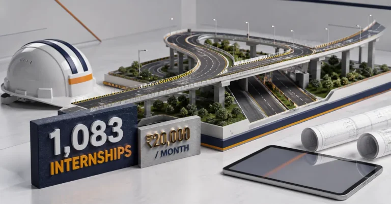 The Infra Post - India's Leading Infrastructure News Platform 7 NHAI 1,083 internships represented through a National Highway project model