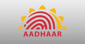 UIDAI graphic explaining Mandatory Biometric Update for children aged 5-17 years