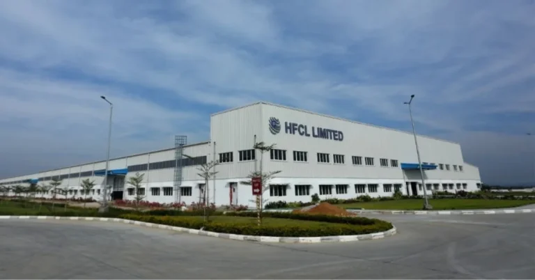 HFCL Optical Fiber manufacturing facility