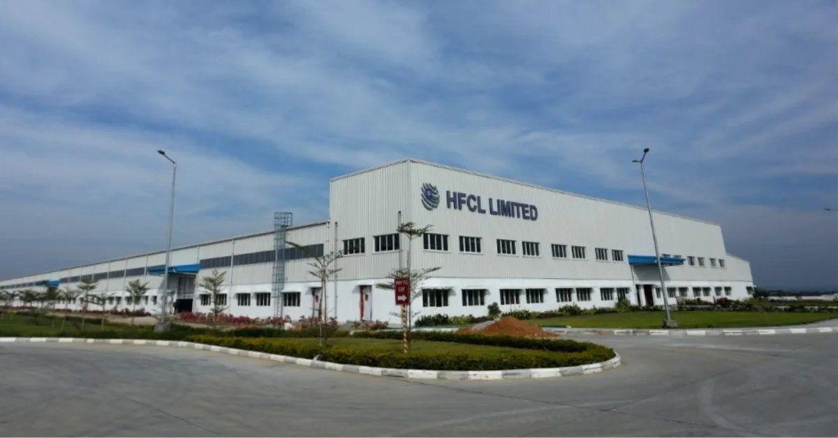 HFCL Optical Fiber manufacturing facility