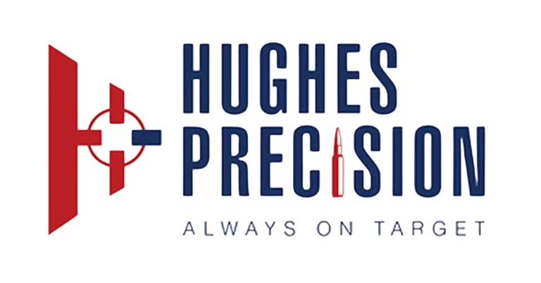 Hughes Precision logo with the company name and Always on Target tagline